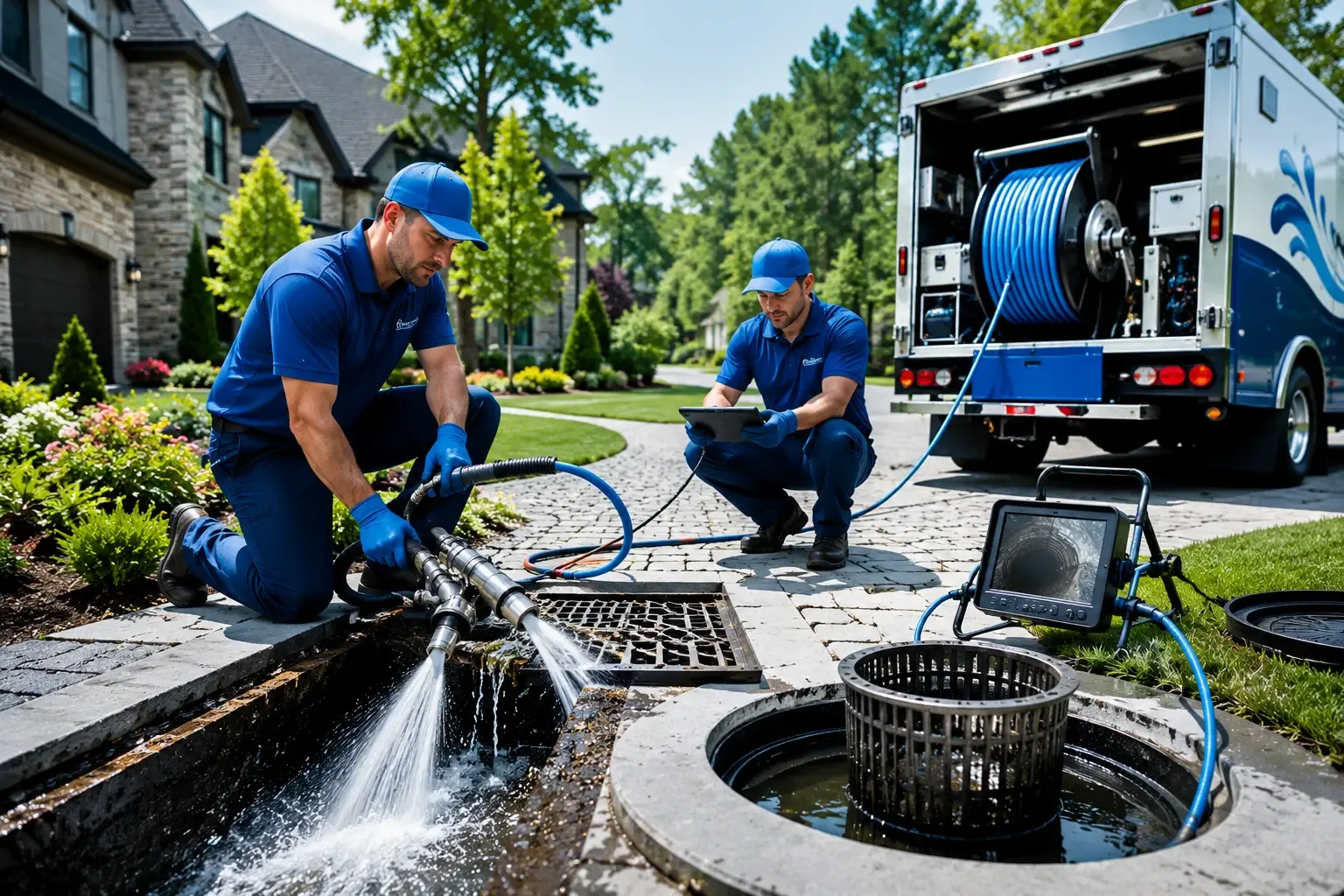 Local outdoor drain cleaning professionals in Marion, MS